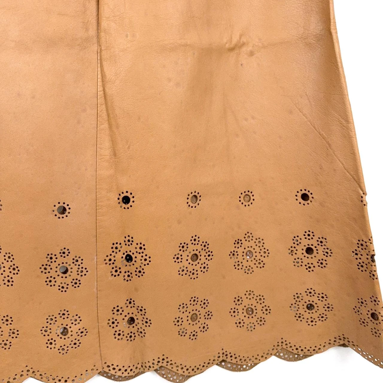Conjunto Saia de Couro Vintage Anos 70 da Second Skin Boho Prairie Cowgirl – photo 4